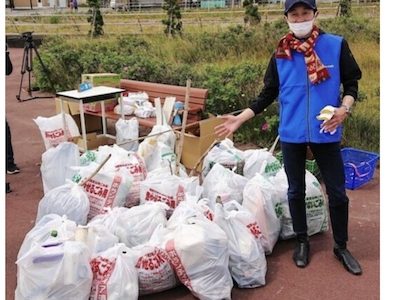 レジェンド武豊さん、函館でゴミ清掃に勤しむ