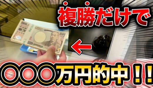 2万円→1.8～2.0倍の複コロ4回成功で20万円これ最強やん。